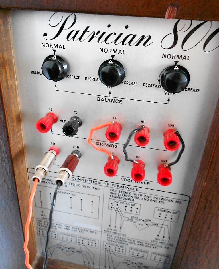 electro voice patrician 800